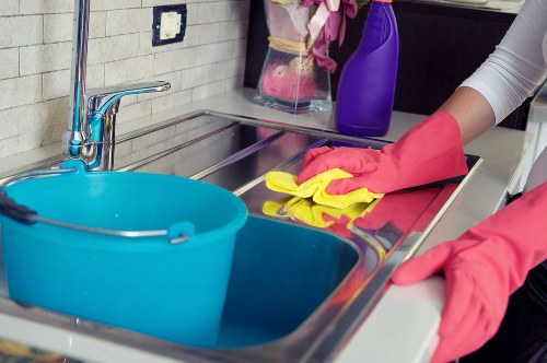 Professional treatment of deep-set fabric stains in Enfield Wash