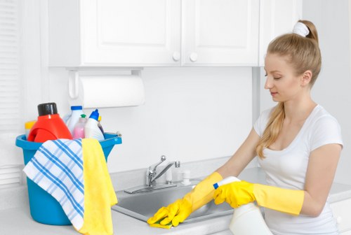 Deep cleaning stained armchair upholstery in Enfield Wash